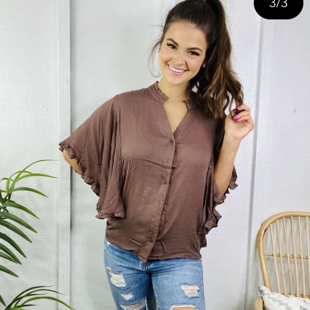 Cocoa blouse